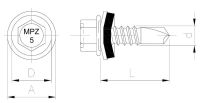 Savisriegis MPZ 5 (cinkuotas)