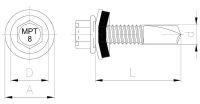 Savisriegis MPT 8 (keramikinė danga)