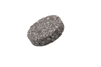 Dangtelis iš putų polisterolo, 67mm